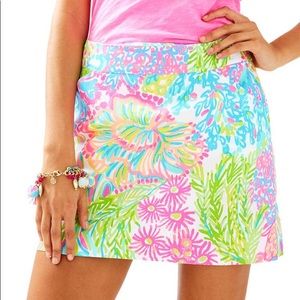 Lilly Pulitzer Marigold Skort Lovers Coral size 00